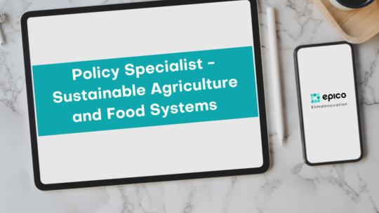 Policy Specialist - Sustainable Agriculture and Food Systems