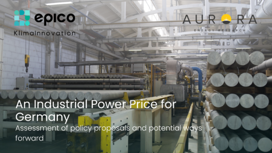 Industrial power price